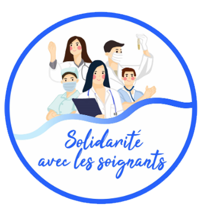 Logo association Solidarité avec les soignants